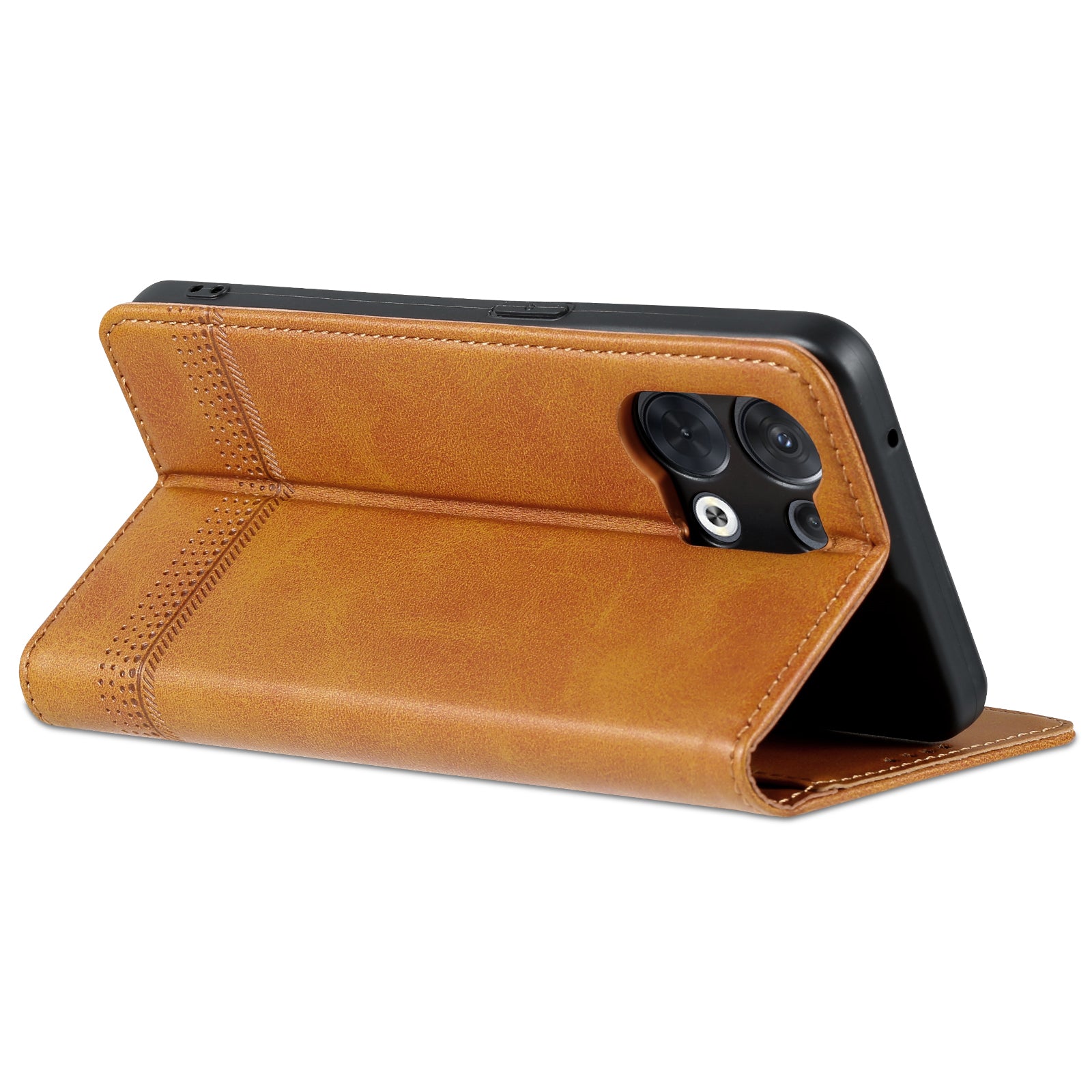 AZNS For Oppo Reno9 5G Reno9 Pro 5G Cowhide Texture Phone Case Shockproof Stand Wallet PU Leather Magnetic Auto-absorbed Folio Flip Phone Cover AZNS For Oppo Reno9 5G Reno9 Pro 5G Cowhide Texture Phone Case Shockproof Stand Wallet PU Leather Magnetic Auto-absorbed Folio Flip Phone Cover